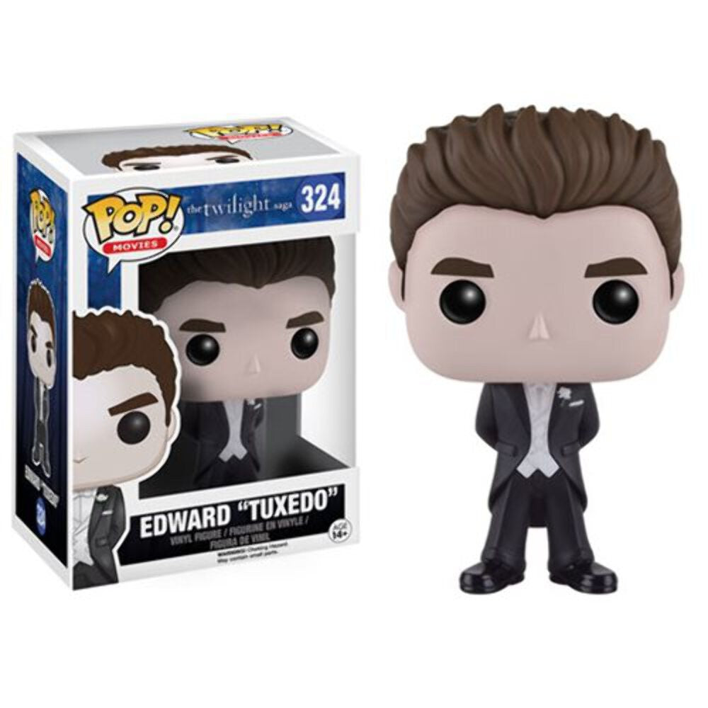Funko Pop! The Twilight Saga: Edward (Tuxedo) #324 with retail box