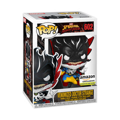 Funko Pop! Spider-Man Maximum Venom: Venomized Doctor Strange (Glow) (Amazon Exclusive) #602 in retail box