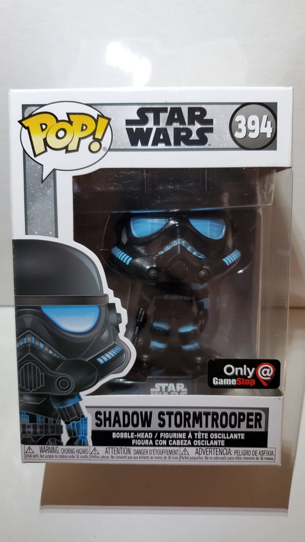 Funko Pop! Star Wars: Shadow Stormtrooper (GameStop Exclusive) #394 in retail box