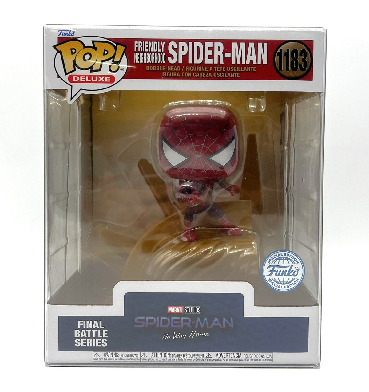 Funko Pop! Spider-Man: No Way Home: Friendly Neighborhood Spider-Man (Special Edition) #1183