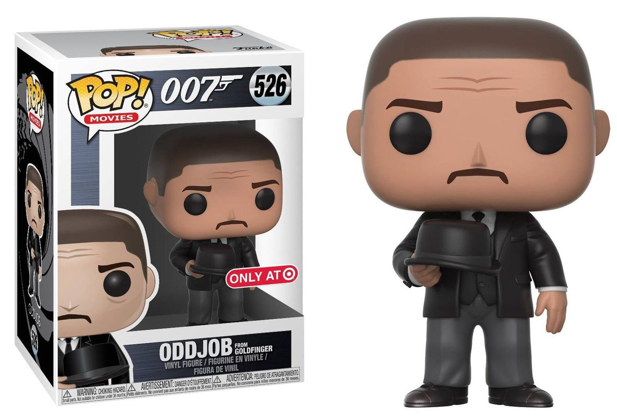 Funko Pop James Bond 007 Oddjob Target Exclusive number 526 in box
