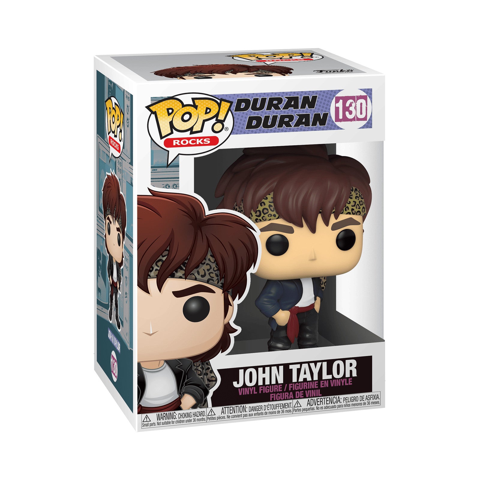 Funko Pop! Duran Duran: John Taylor #130 in retail box