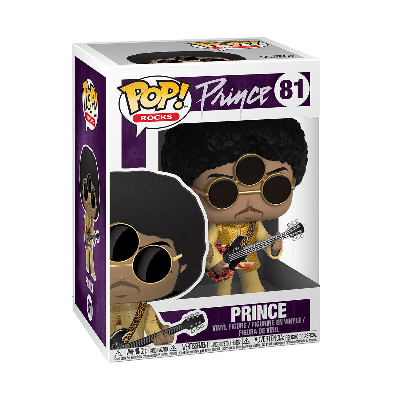 Boxed Funko Pop Rocks Prince 3rd Eye Girl number 81