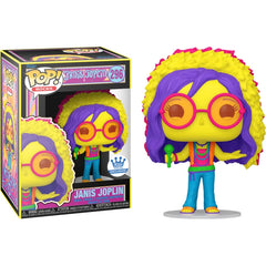 Funko Pop! Janis Joplin: Janis Joplin (Black Light) (Funko Exclusive) #296
