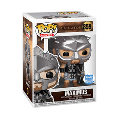 Funko Pop Gladiator Maximus Funko Limited Edition number 859 boxed figure