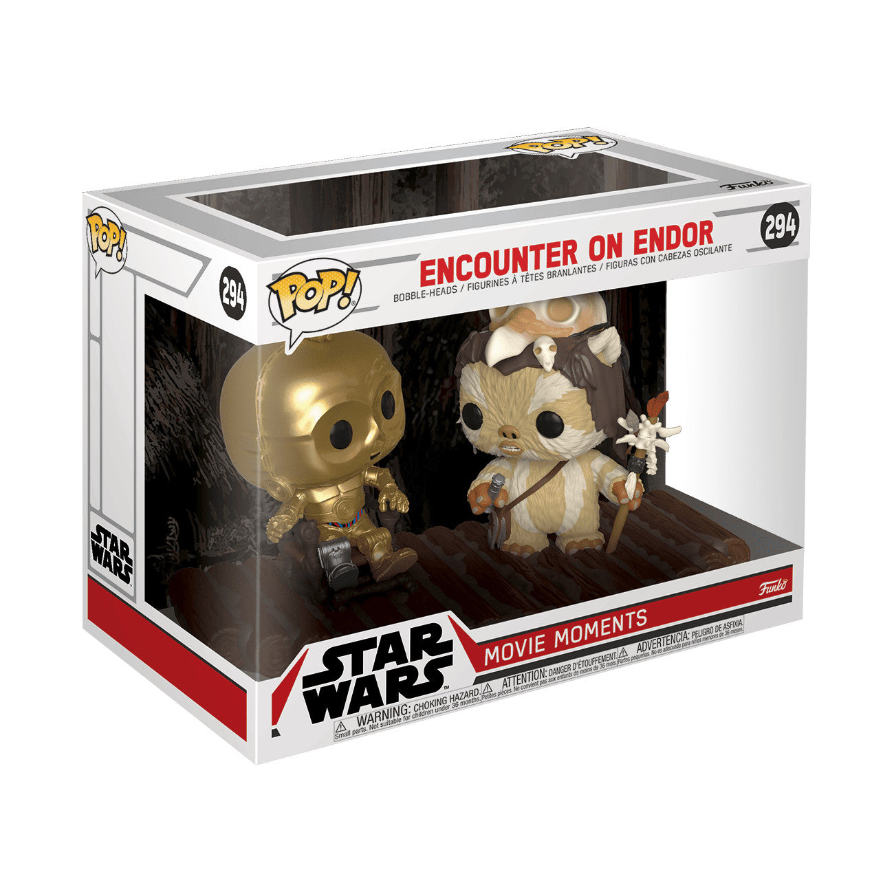 Funko Pop Star Wars Encounter on Endor Movie Moments 294 boxed