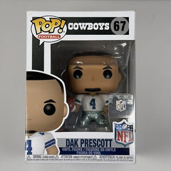 Funko Pop! Dallas Cowboys: Dak Prescott #67 (Box Damaged)