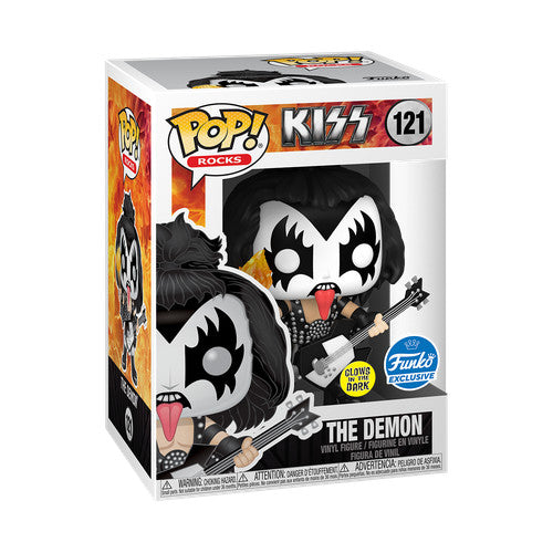 Funko Pop! KISS: The Demon (Glow) (Funko Exclusive) #121