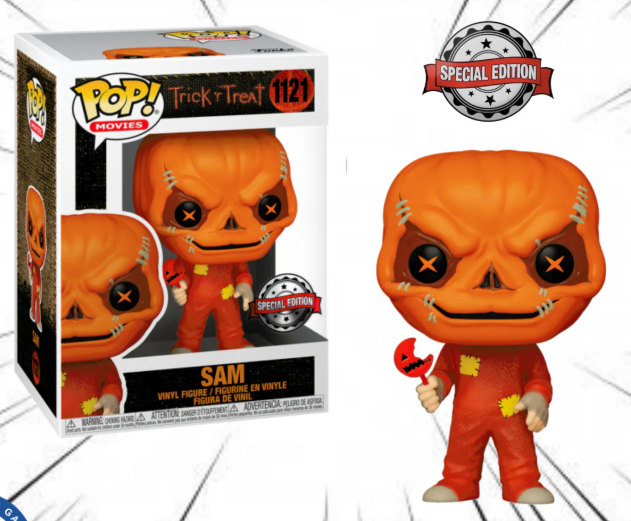 Funko Pop! Trick 'r Treat [1121] - Unmasked Sam with Lollipop (Special Edition)
