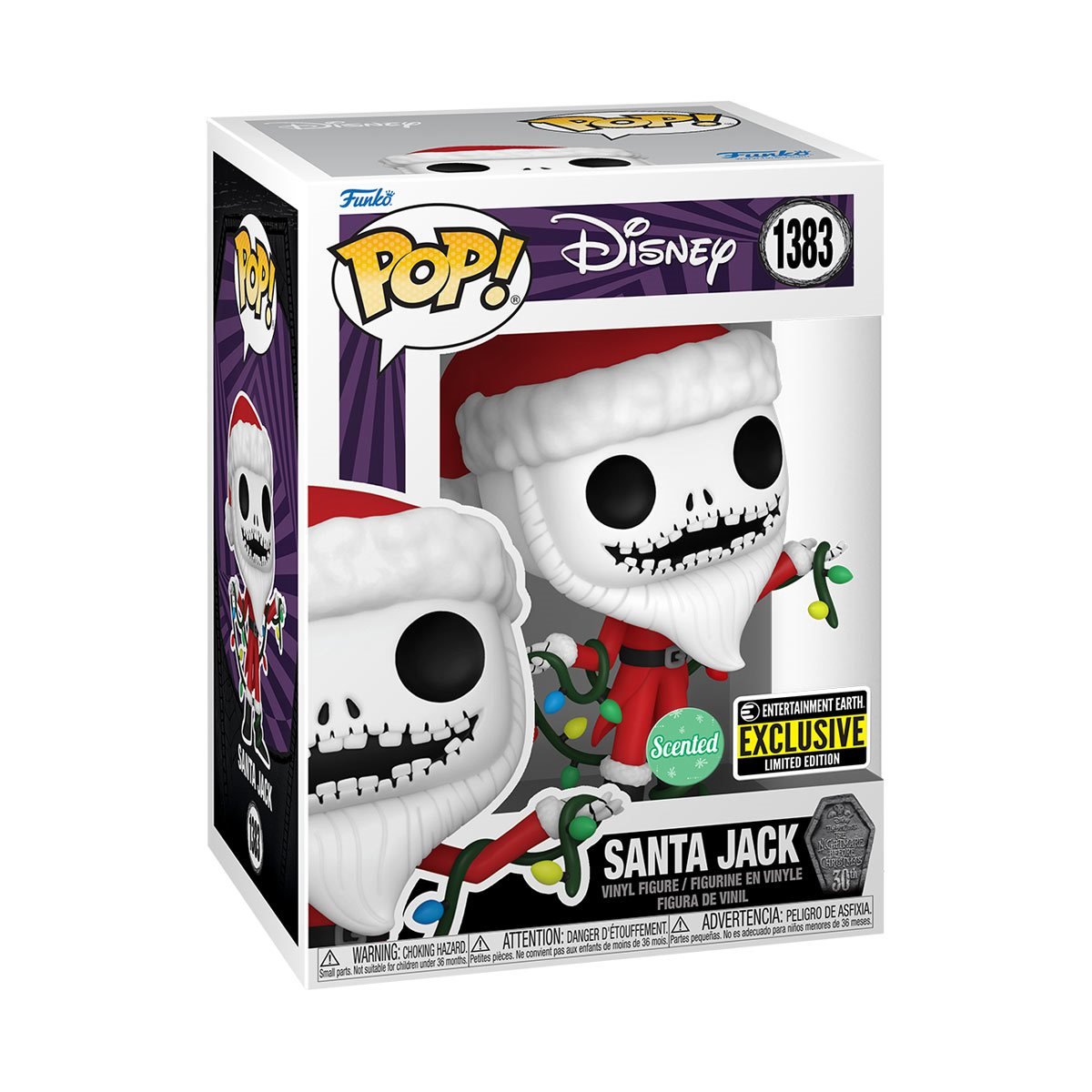 Funko Pop! Santa Jack (Scented) [Entertainment Earth Exclusive] #1383