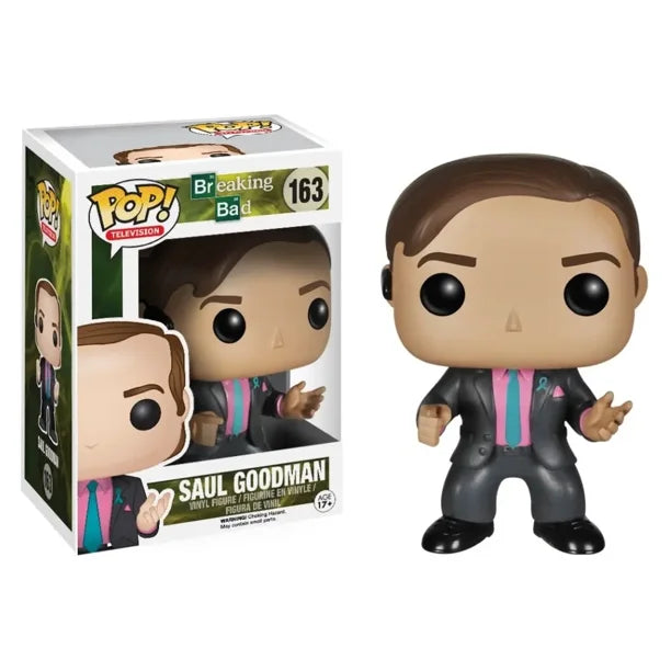 Funko Pop! Breaking Bad: Saul Goodman #163 (slight box damage on back)