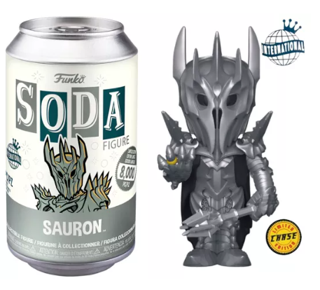 Funko Soda The Lord of the Rings Sauron (Grey Can) – Chase!