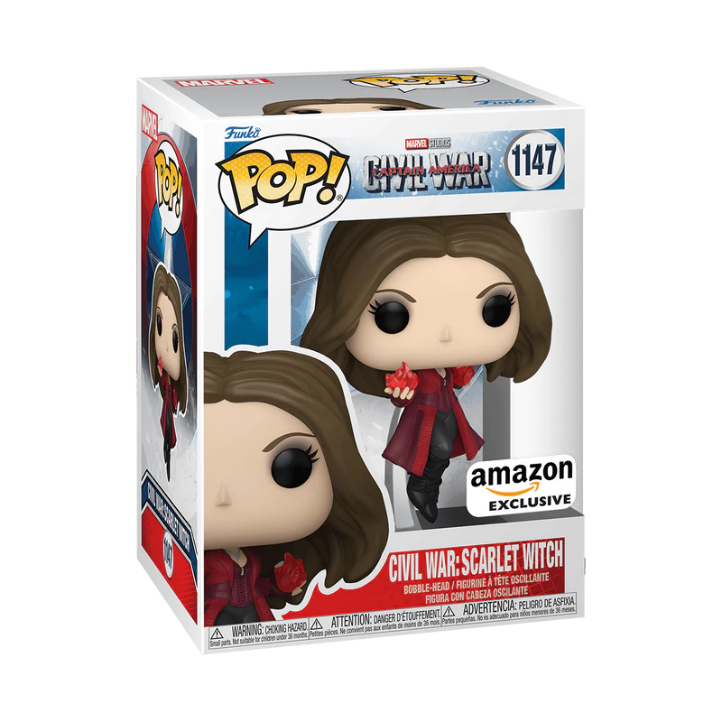 Funko Pop! Captain America Civil War: Scarlet Witch (Amazon Exclusive) #1147