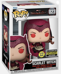 Funko Pop Wandavision SCARLET WITCH #823 Glow in the Dark Entertainment Earth!