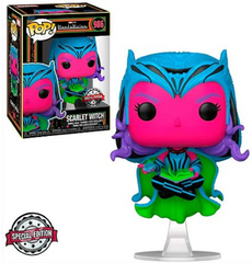 Funko POP! Marvel Wanda Vision - #986 Scarlet Witch Blacklight Special Edition