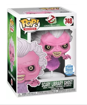 Funko Pop! Ghostbusters – Scary Library Ghost #748 [Funko Limited Translucent!