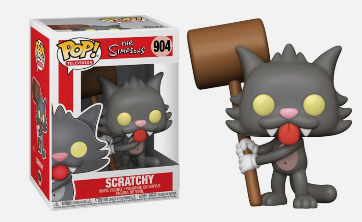 Funko Pop! Television: The Simpsons - Scratchy #904