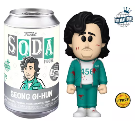 Funko Soda Squid Game Seong Gi-Hun (Grey Can) –Chase!