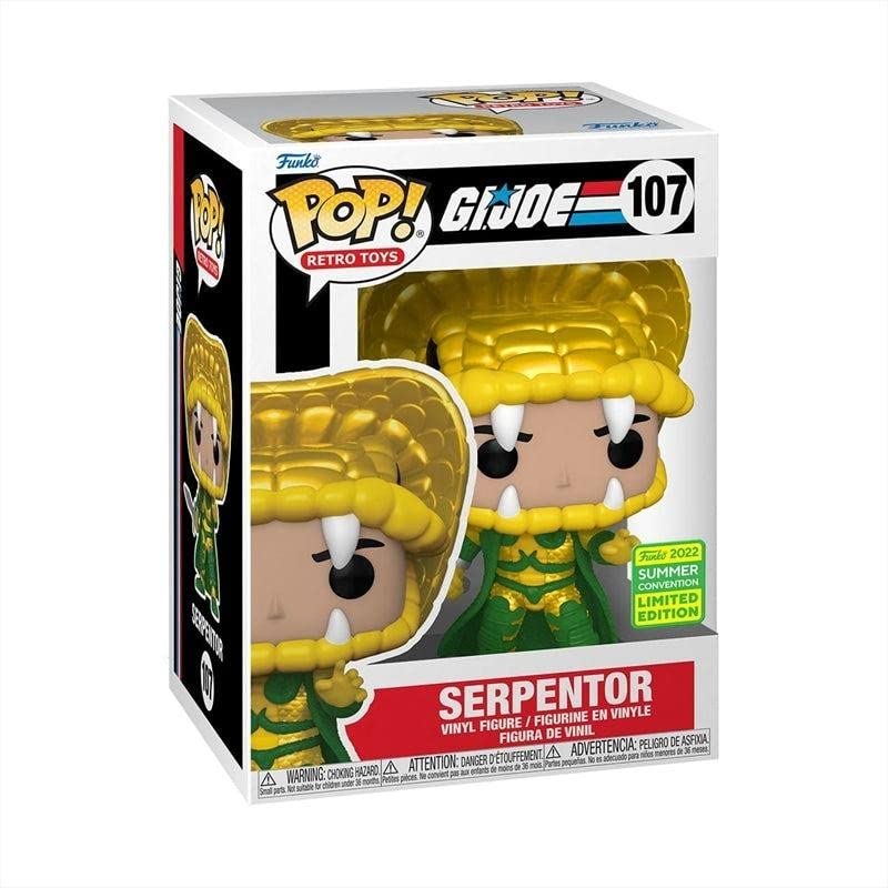 Funko Pop! Serpentor (2022 Summer Convention) #107
