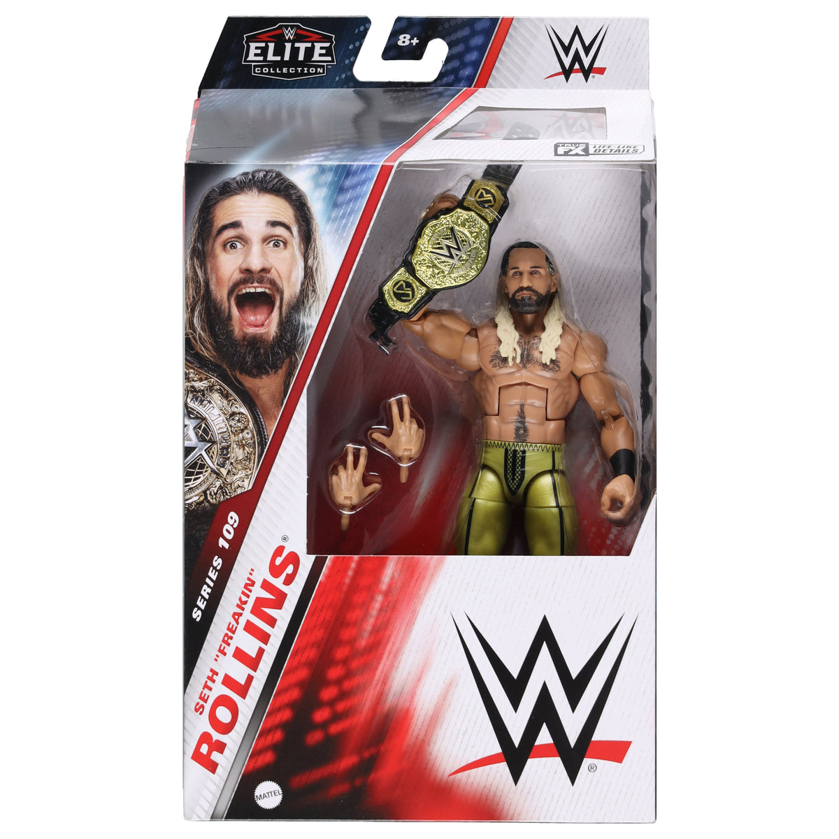 Mattel: WWE Elite - Seth "Freakin" Rollins Action Figure