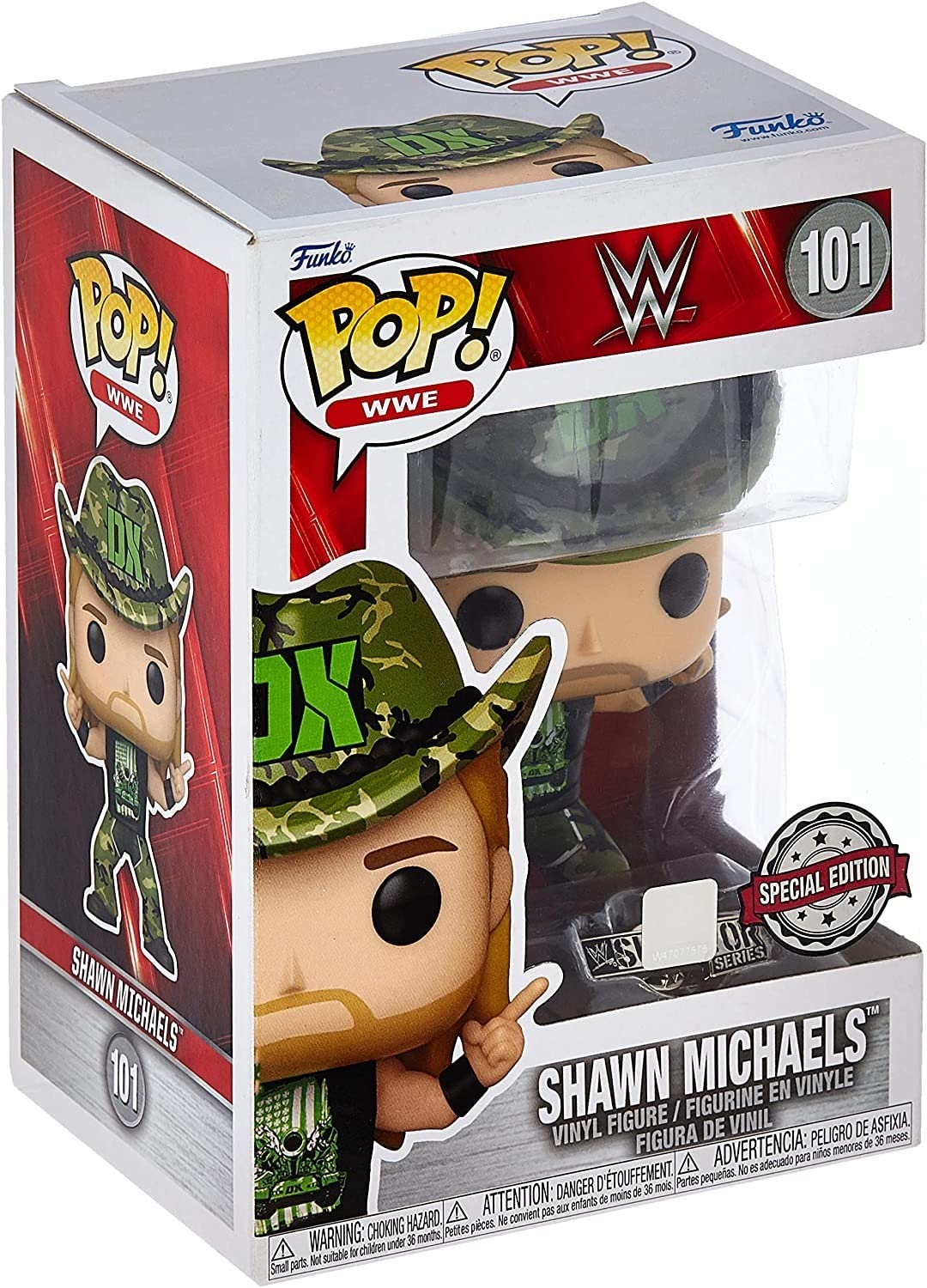 Funko Pop! Shawn Michaels (Special Edition) #101