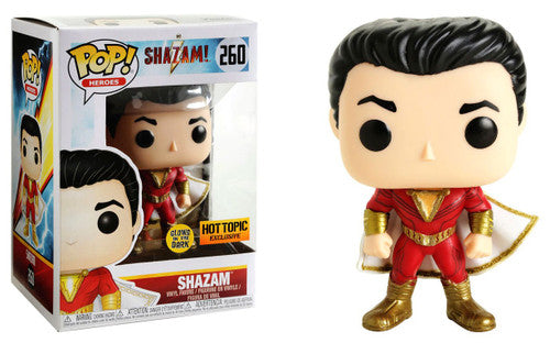 Funko Pop! Shazam (Glows) [Hot Topic Exclusive] #260