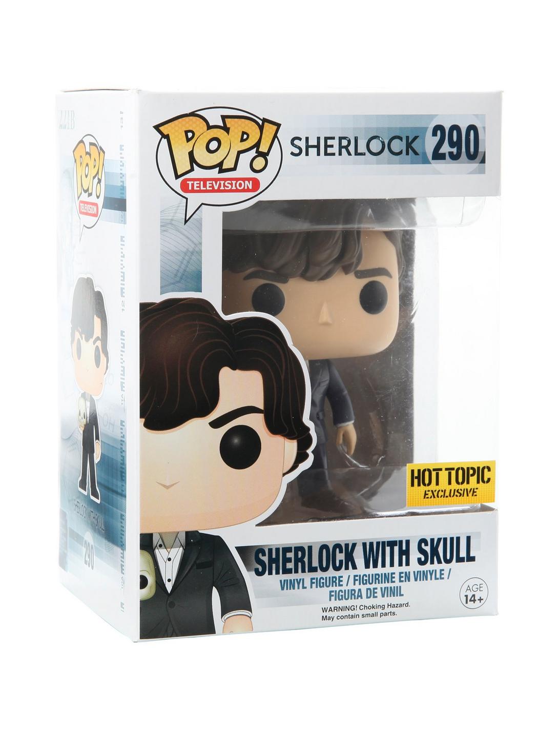 Funko Pop! Sherlock: Sherlock with skull (Hot Topic Exclusive) #290