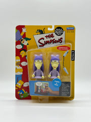 Playmates: The Simpsons - World of Springfield Interactive Sherri & Terri
