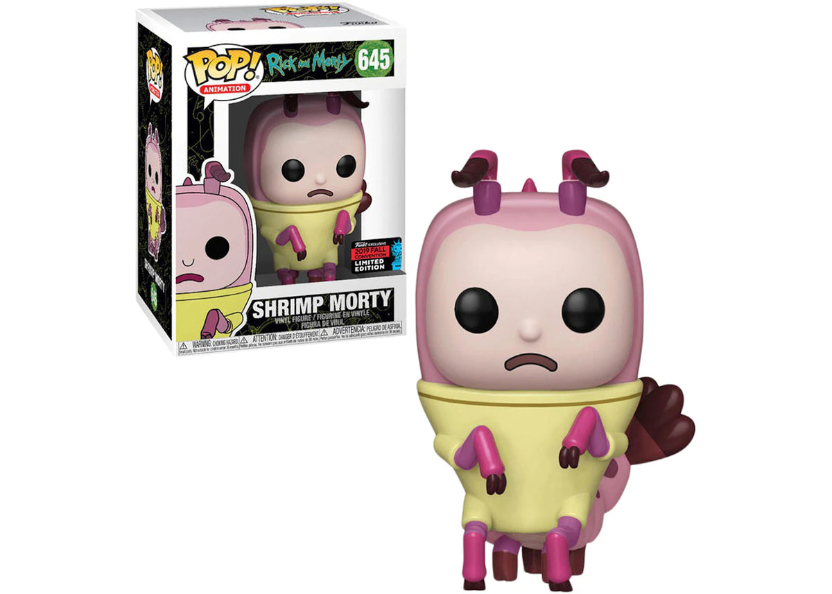 Funko Pop! Rick and Morty: Shrimp Morty (2019 Fall Convention) #645