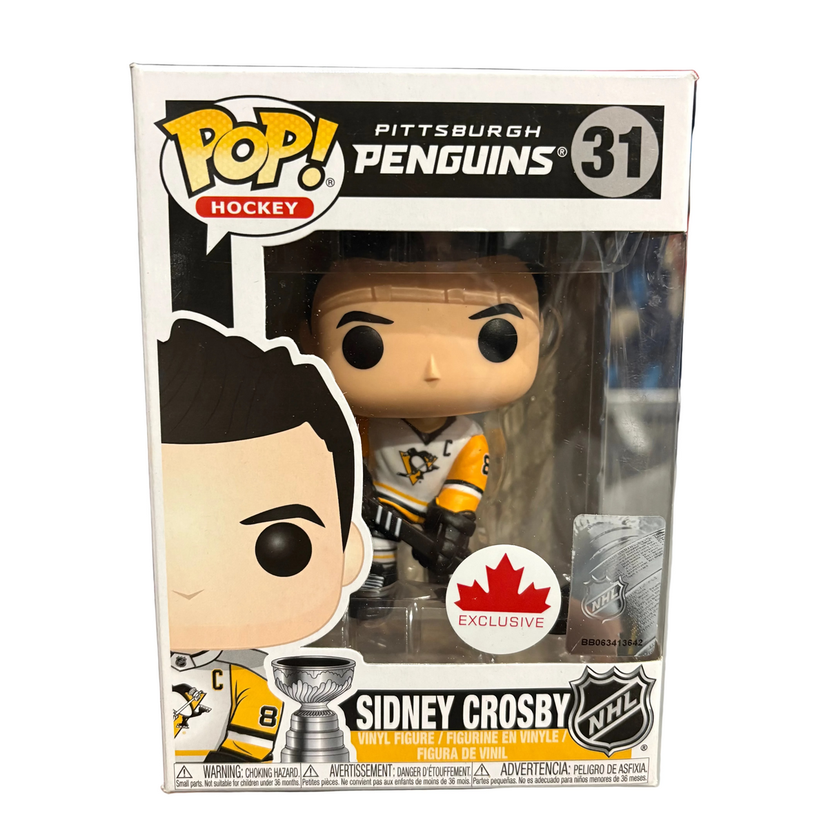 Funko Pop! Pittsburgh Penguins: Sidney Crosby (Canada Exclusive) #31