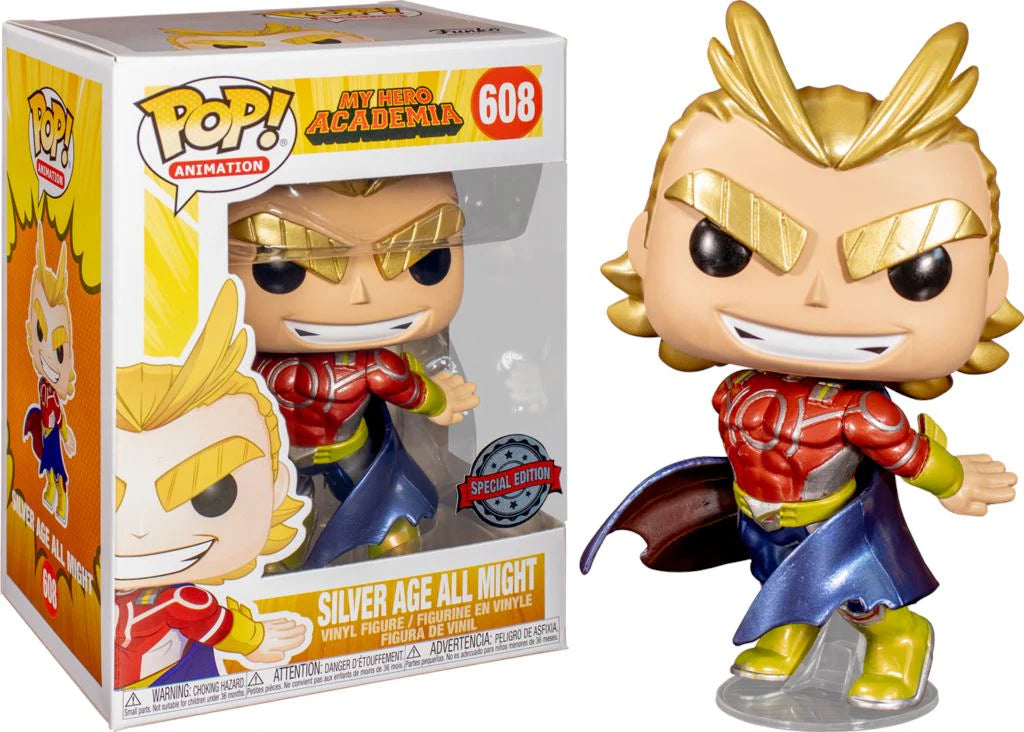 Funko Pop! My Hero Academia: Silver Age All Might (Special Edition) #608