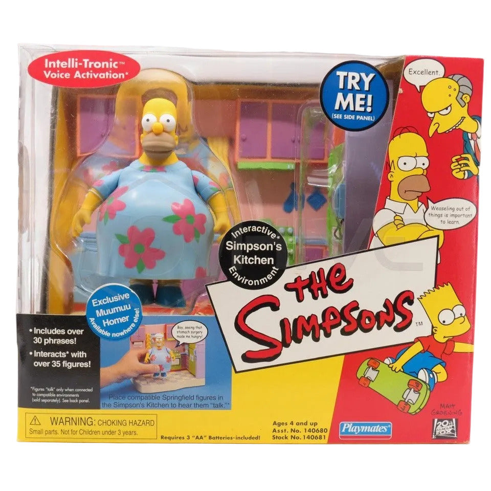 Playmates: The Simpsons - Interactive Environment Simpson's Kitchen