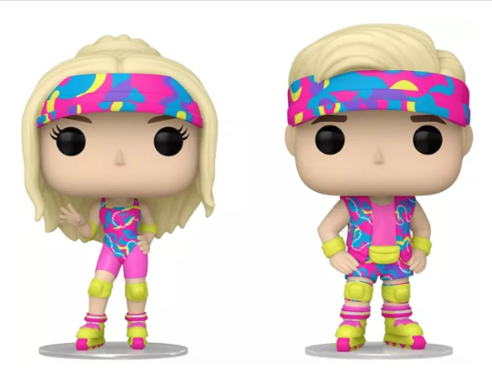 Funko Pop! Barbie Movie Skating Barbie & Skating Ken 2- Pack (Hot Topic Excl.)