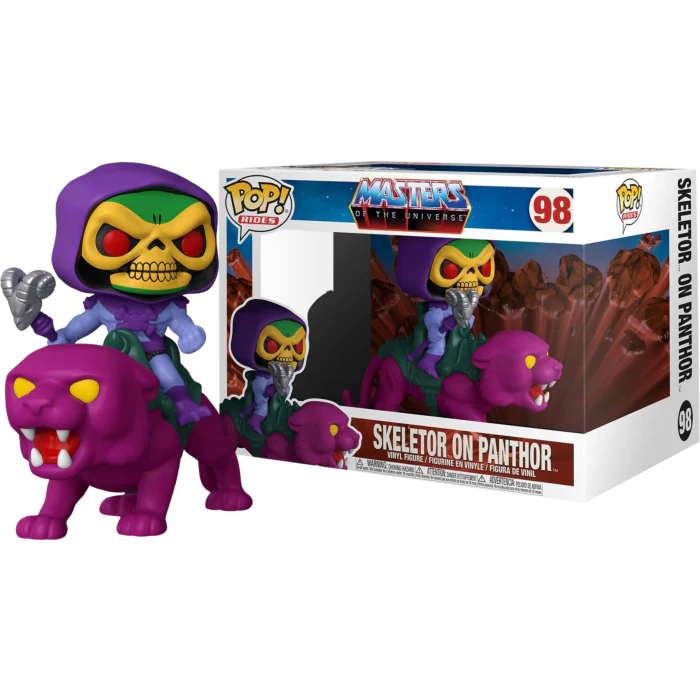 Funko Pop! Masters of the Universe: Skeletor on Panthor #98