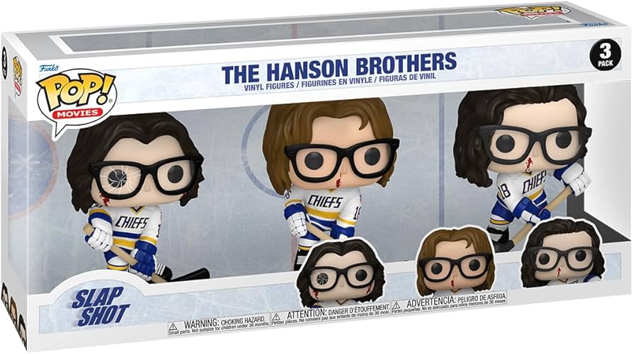 Funko Pop! Slap Shot: The Hanson Brothers (3-Pack)