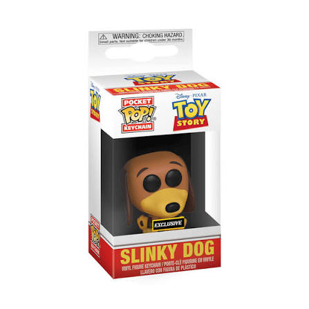 Funko Pop! Keychain: Toy Story: Slinky Dog (Exclusive)