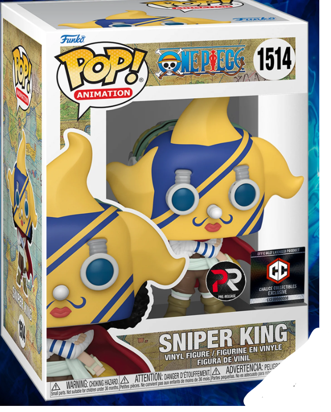 Pre-Release - Funko Pop! Chalice Exclusive: One Piece: Sniper King #1514
