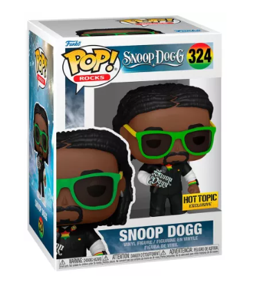 Funko Pop! Rocks #324 Snoop Dogg [Hot Topic Exclusive]