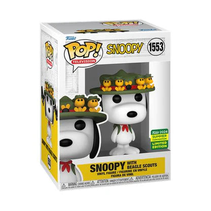 Funko Pop! Snoopy with Beagle Scouts (2024 Summer Convention) #1553