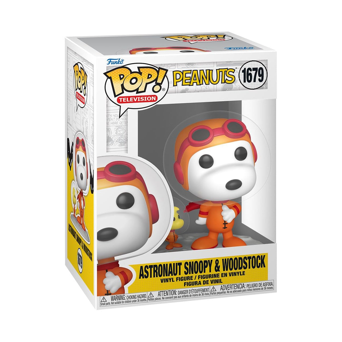 Funko Pop! Peanuts: Astronaut Snoopy & Woodstock #1679