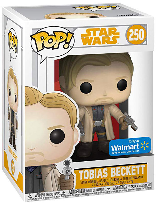 Funko Pop! Star Wars: Tobias Beckett (Walmart Exclusive) #250 (Minor Box Damage)