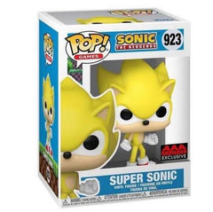 Funko Pop! Sonic The Hedgehog: Super Sonic (AAA Anime Exclusive) #923