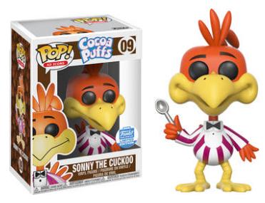 Funko Pop # 9 Sonny The Cuckoo Funko Limited Exclusive