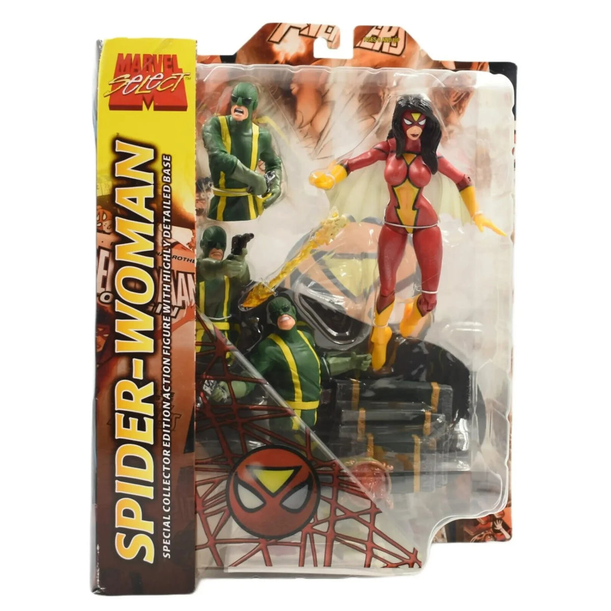 Diamond Select Toys: Marvel Select Spider-Woman Special Collector Edition Action Figure (shelf wear)