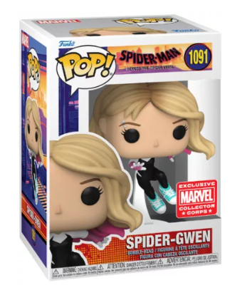 Funko Pop! Spider-Gwen (#1091) – Spider-Man (Marvel Collector Corps Exclusive)
