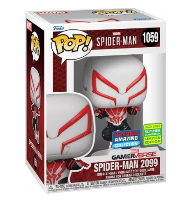 Funko Pop! Marvel Gamerverse – Spider-Man 2099 #1059 [Beyond Amazing Collection] 2022 SUMMER CON