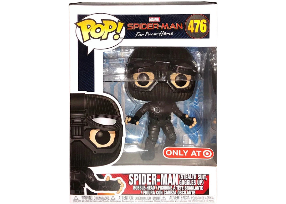 Funko Pop! Spider-Man (Stealth Suit, Goggles Up) [Target Exclusive] #476