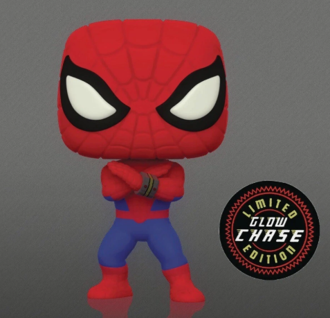 Funko Pop Marvel: Spider Man Japanese Series GITD Chase #932