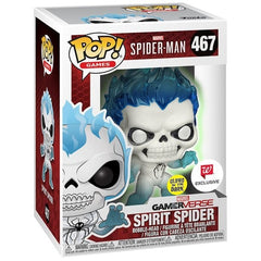 Funko Pop! Spider-Man Gamerverse: Spirit Spider (Glow) (Walgreens Exclusive) #467 (minor box damage)