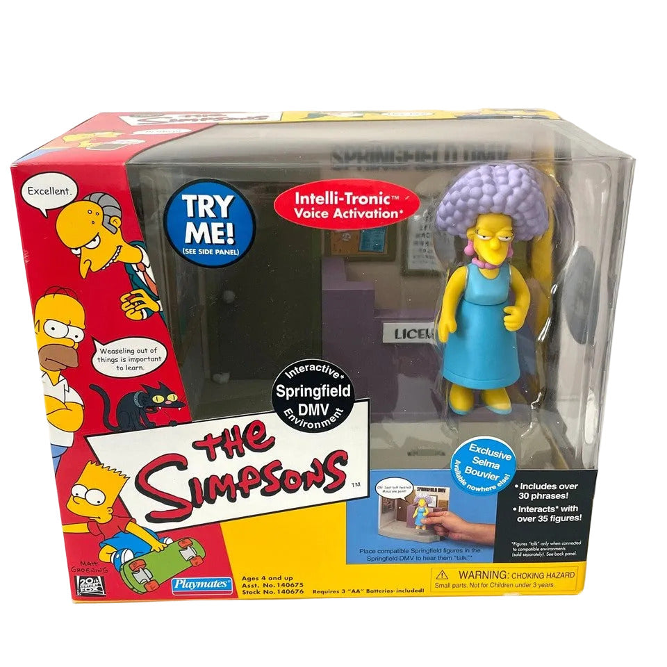 Playmates: The Simpsons - Interactive Environment Springfield DMV